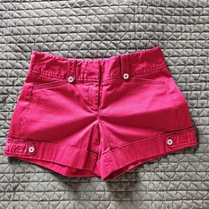 White House Black Market/WHBM Vibrant Red Women's Shorts